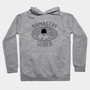 Vintage Namastay Sober Drug | Addiction Recovery Hoodie